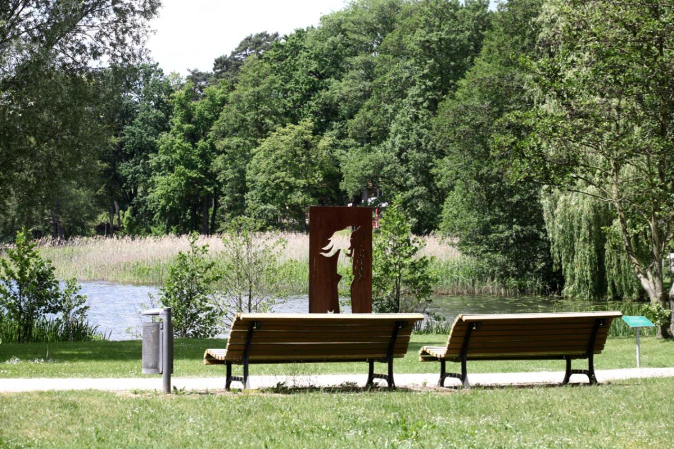 Ferienwohnung Carlotta In Der Villa Seeblick Bad Saarow Exteriör bild