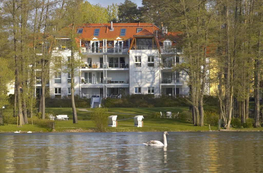 Ferienwohnung Carlotta In Der Villa Seeblick Bad Saarow Exteriör bild